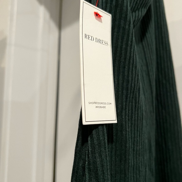 New with tag. Red Dress boutique one shoulder dress. - Picture 1 of 3